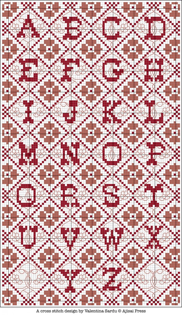 Free cross stitch project: Little treasures | Ajisai Press