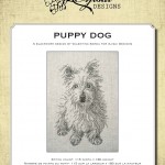 Blackwork Design: Puppy Dog